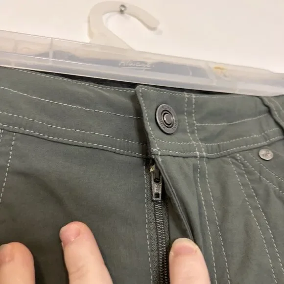 Kuhl FreeFlex Roll Up Pants in Green Retired Style P010720 - 6 Regular - Picture 5 of 14